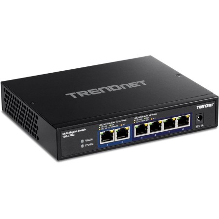 TRENDnet 6-Port 10G Switch (TEG-S762) - High-Speed Networking for Ultimate Performance!